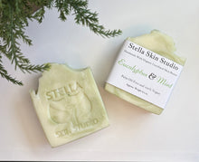 Load image into Gallery viewer, Eucalyptus &amp; Mint Soap Bar Made With Organic &amp; Natural Ingredients Oversized 6 oz. Bar