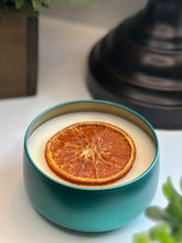 Load image into Gallery viewer, Raw Sugar &amp; Mandarin Orange Wickless Candle 8 oz.