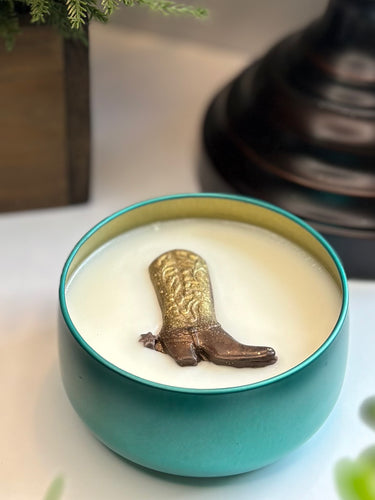 There's A Snake In My Boot Wickless Candle 8oz.