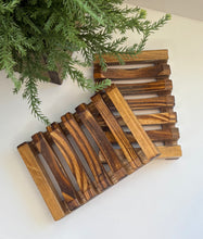 Load image into Gallery viewer, Natural Wood Soap Dish -  Eco-Friendly -  Zero Waste