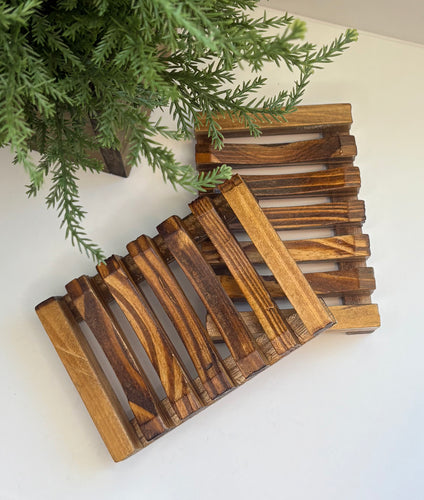 Natural Wood Soap Dish -  Eco-Friendly -  Zero Waste