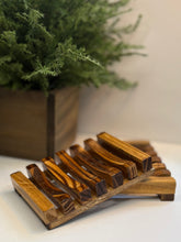 Load image into Gallery viewer, Natural Wood Soap Dish -  Eco-Friendly -  Zero Waste