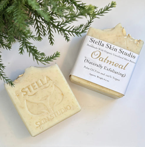 Simply Oatmeal *Naturally Exfoliating* Soap Bar - Approx. 6 oz. Bar