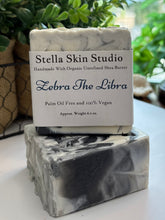 Load image into Gallery viewer, Zebra The Libra Soap Bar Made With Organic &amp; Natural Ingredients Oversized 6 oz. Bar