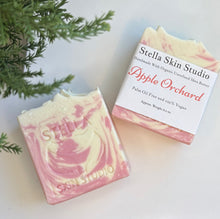 Load image into Gallery viewer, Apple Orchard Soap Bar - Made With Organic &amp; Natural Ingredients - Approx. 6 oz. Bar