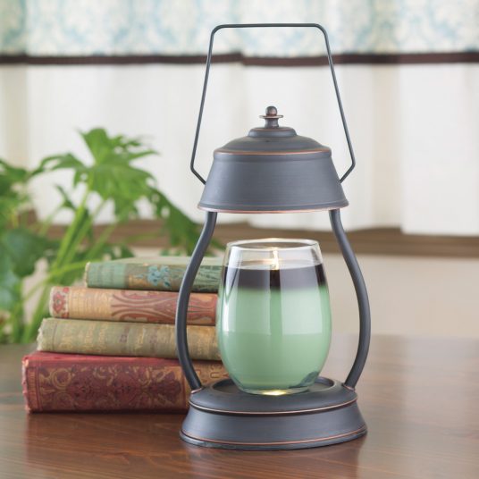 Oil Rubbed Bronze Hurricane Lamp by Candle Warmers Etc.