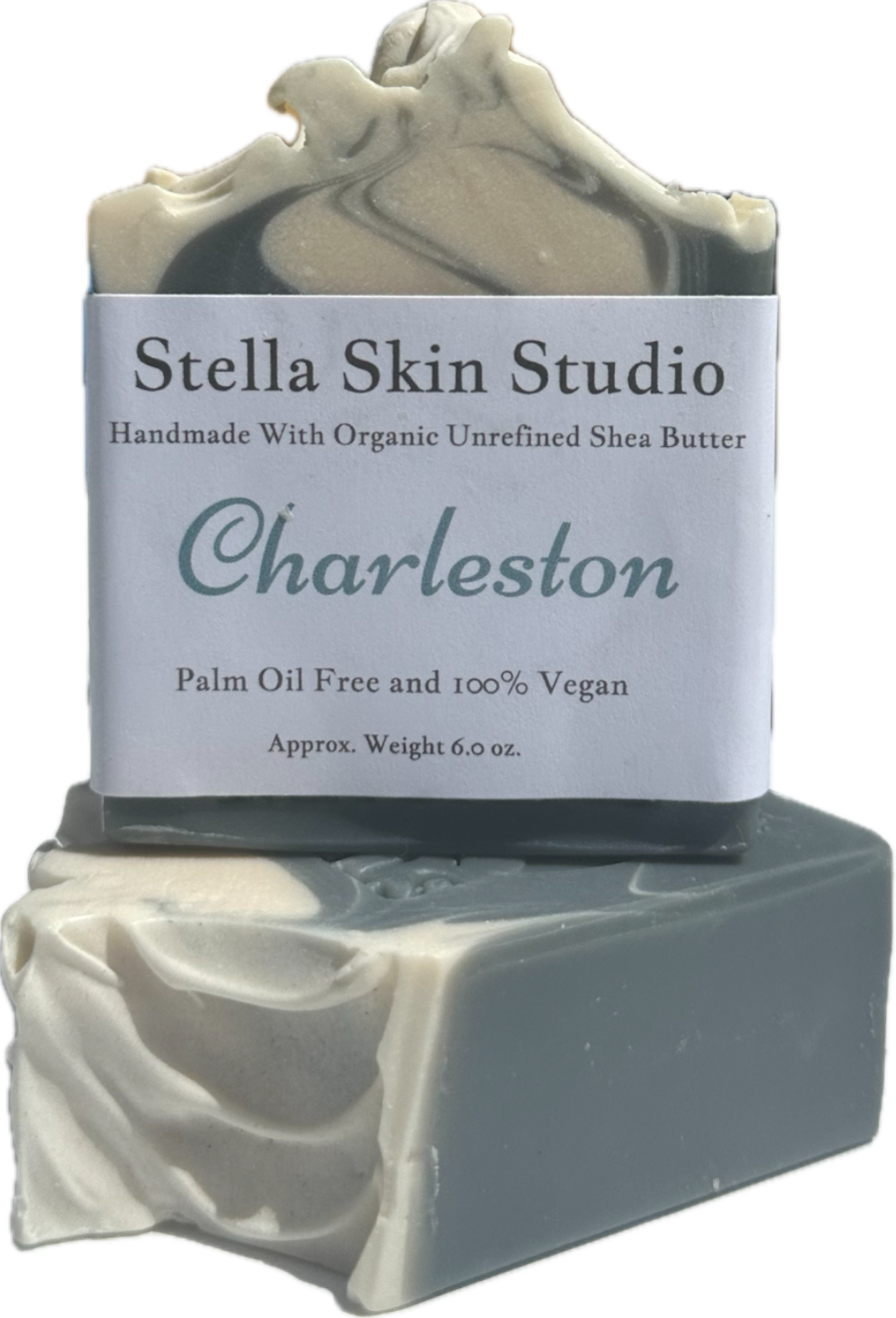 Charleston Soap Bar Made With Organic & Natural Ingredients Oversized 6 oz. Bar