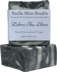 Zebra The Libra Soap Bar Made With Organic & Natural Ingredients Oversized 6 oz. Bar