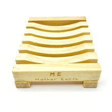Load image into Gallery viewer, ME Mother Earth - Natural wood soap dish | Eco-Friendly | Zero Waste