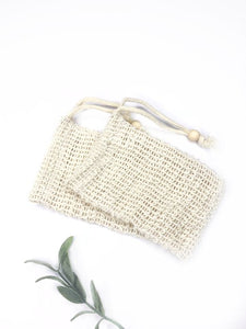 ME Mother Earth - Biodegradable Natural Sisal Soap Saver Pouch | Eco Friendly | Zero Waste | Vegan | Plastic Free
