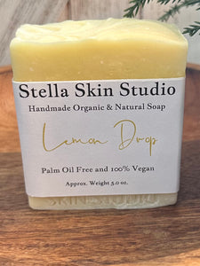 Lemon Drop Organic and Natural Soap Bar