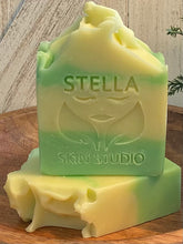 Load image into Gallery viewer, Cucumber Melon Soap Bar - Made With Organic &amp; Natural Ingredients - Approx. 6 oz. Bar